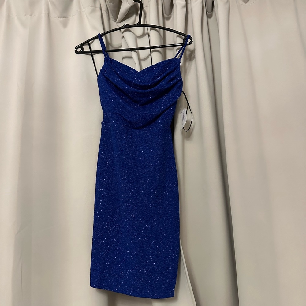 Blue Windsor Dress